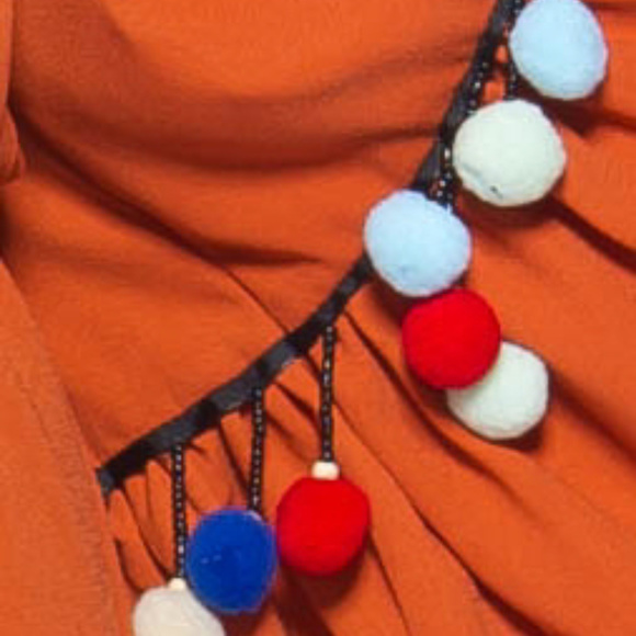 🔴LAST 1🔴 PLAYFUL POM POM DETAILED ROMPER - Picture 4 of 4